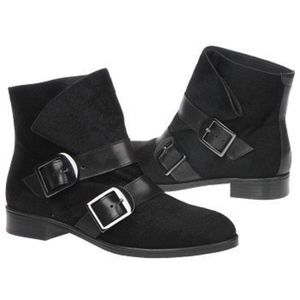 Via Spiga Inali Black Calf bootie